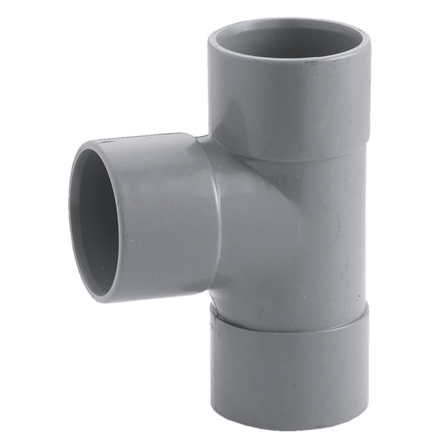 DERIVACIÓN PVC 87º Ø90MM MACHO-HEMBRA