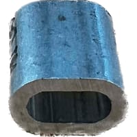 CASQUILLOS MANGUITOS ALUMINIO PARA CABLE 4 MM. 12 UDS - 1