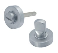 CONDENA/DESCONDENA REDONDA LATON CROMO SATINADO - 1