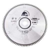 DISCO DE WIDIA CORTE ALUMINIO 300MM Z96 STAYER - 1