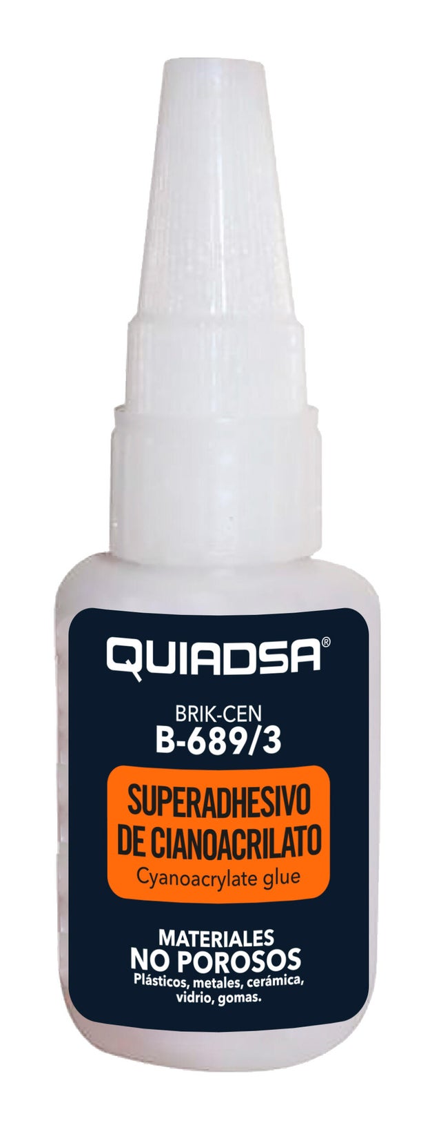 ADHESIVO CIANOCRILATO SUPERFICIES NO POROSAS 50G
