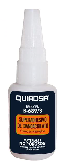 ADHESIVO CIANOCRILATO SUPERFICIES NO POROSAS 50G - 1