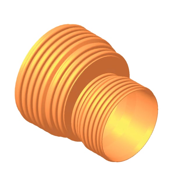 MANGUITO REDUCIDO 200-160MM PVC SANEAMIENTO SN8