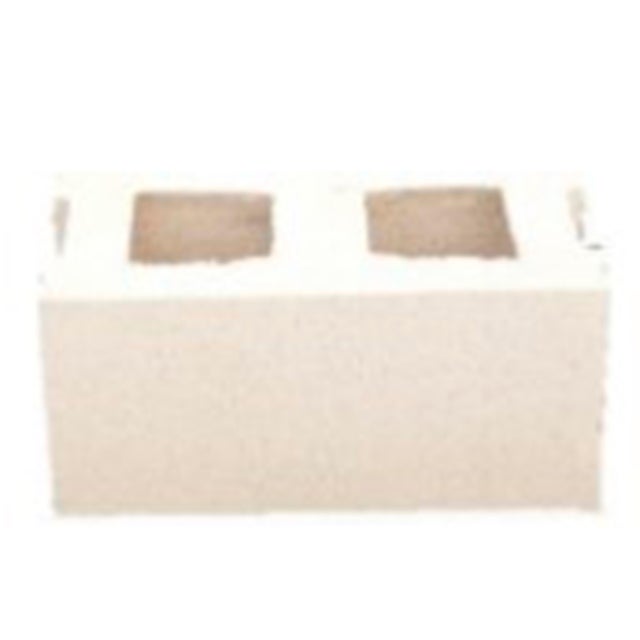 BLOQUE DE HORMIGÓN HIDRÓFUGO BLANCO 40X20X20 CM
