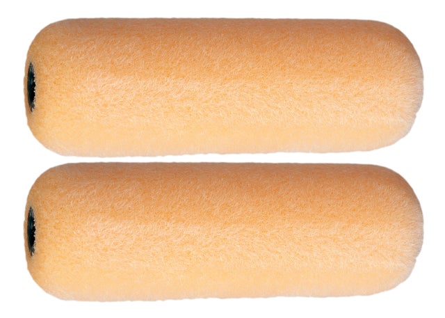 2 RECAMBIOS MINIRODILLO PIEL DE MELOCOTON 11 CM
