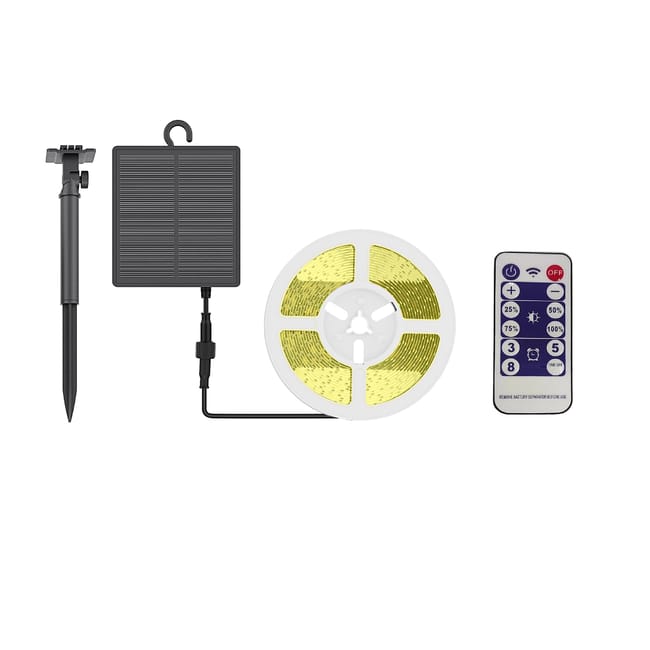 TIRA LED SOLAR 6000ºK 5M IP65 - 1