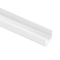 PERFIL U BLANCO MATE 260 CM 16 MM - 1