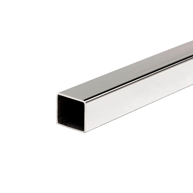 TUBO CUADRADO ACERO INOX BRILLO 20X20X1,5MM 3M - 1