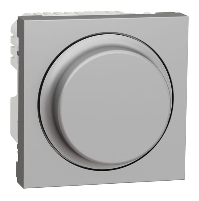 REGULADOR LED SERIE NEW UNICA ALUMINIO - 1