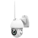 CAMARA IP WIFI EXTERIOR MOTORIZADA BLANCA - 1