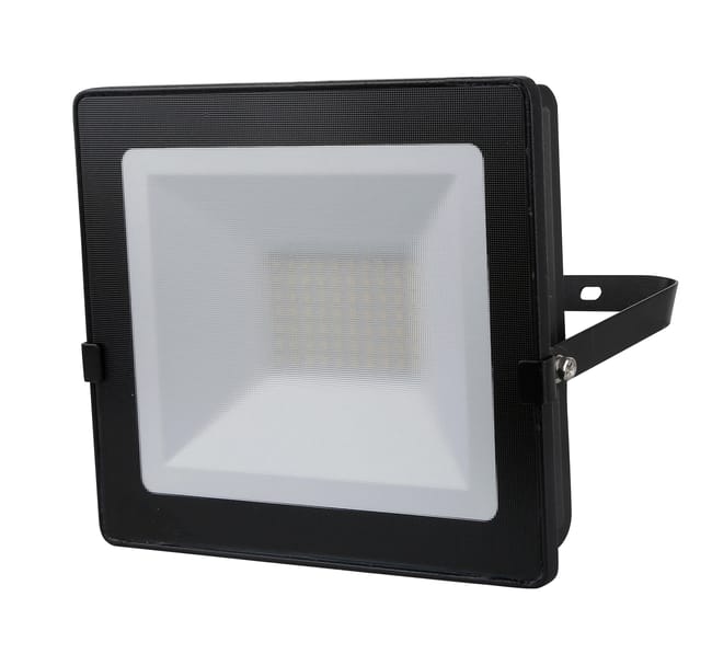 PROYECTOR LED NEGRO IP65 50W  LUZ NEUTRA - 1