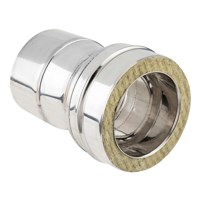 ADAPTADOR PARED DOBLE Ø125-130MM INOX 304 