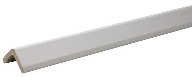 MOLDURA GUARDAVIVO MELAMINA BLANCA 2600 X 30 X 30 MM - 1