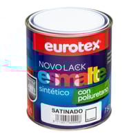 ESMALTE SINTÉTICO SATINADO NOVOLACK 750ML BLANCO - 1