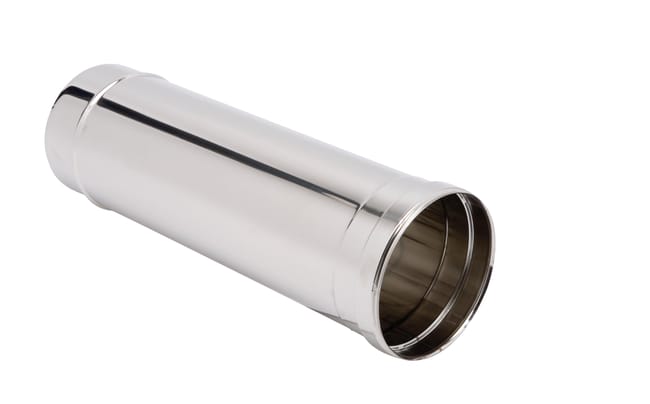 TUBO INOXIDABLE PARED SIMPLE 150MM 50CM - 1