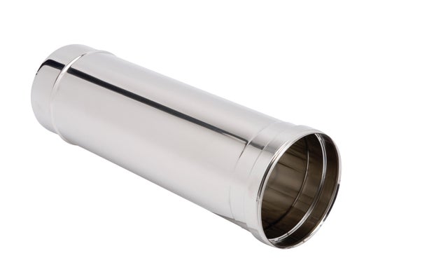 TUBO INOXIDABLE PARED SIMPLE 150MM 50CM