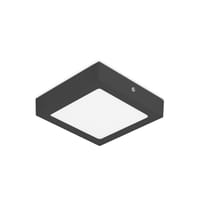 DOWNLIGHT SUPERFICIE CUADRADO NEGRO 6W CCT - 1