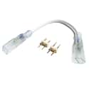 CONECTOR CON CABLE 2 VIAS TIRA LED CORTE 1M 230V IP65 - 1