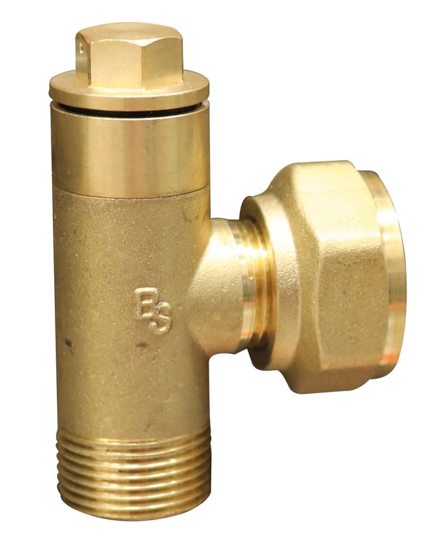 VÁLVULA ENTRADA ACOMETIDA ANTIFRAUDE Y ANTIRRETORNO Ø15MM 7/8