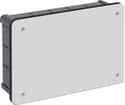 CAJA DE REGISTRO ELÉCTRICO 160X100X50MM PARA EMPOTRAR DE INTERIOR CON TAPA DE TORNILLO - 1
