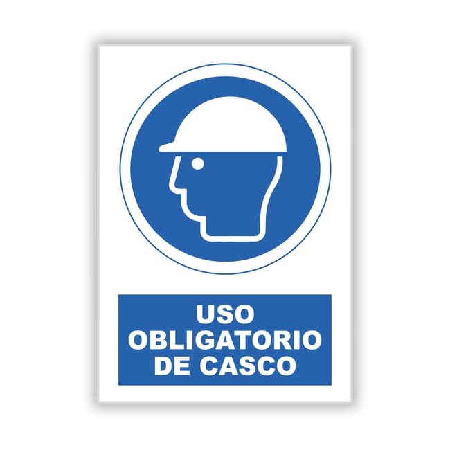 SEÑAL CARTEL PROTECCIÓN CABEZA 1UD - 1