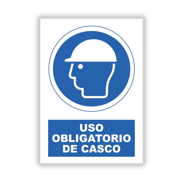 SEÑAL CARTEL PROTECCIÓN CABEZA 1UD