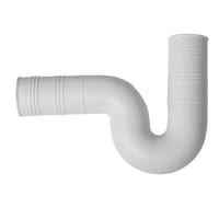 SIFON FREGADERO CURVO FLEXIBLE 1 1/4