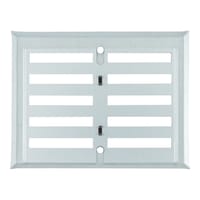 REJILLA DE VENTILACION REGULABLE ALUMINIO 17 X 13 CM - 1