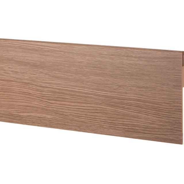 EMBOCADURA EXTENSIBLE 16X1,2 CM. PARA TABIQUE DE 23 CM. MELAMINA ROBLE T