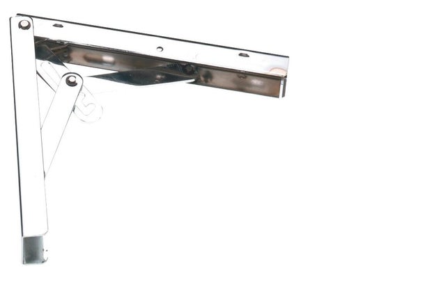 ESCUADRA PARA BALDA ABATIBLE 400 MM CROMO AMIG