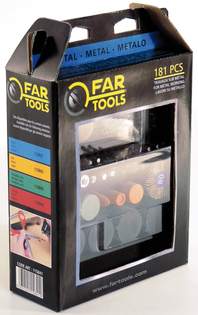 181 ACCESORIOS METAL PARA MINIHERRAMIENTA