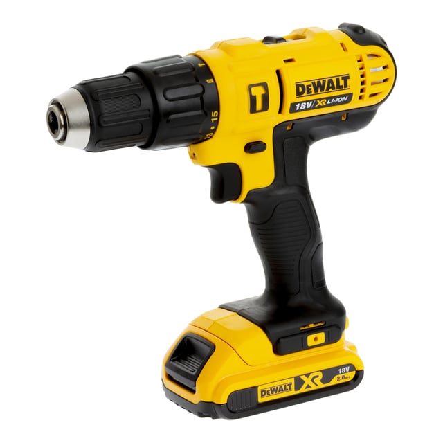 TALADRO PERCUTOR 18V 2X2AH DCD776D2 DEWALT