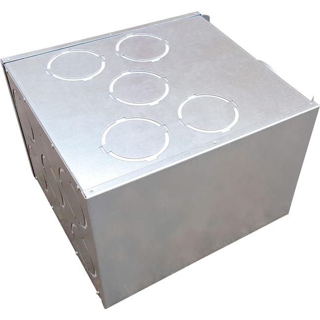 CAJA DISTRIBUCION METALICA CON 10 TOMAS 160 OPTIFLEX - 1