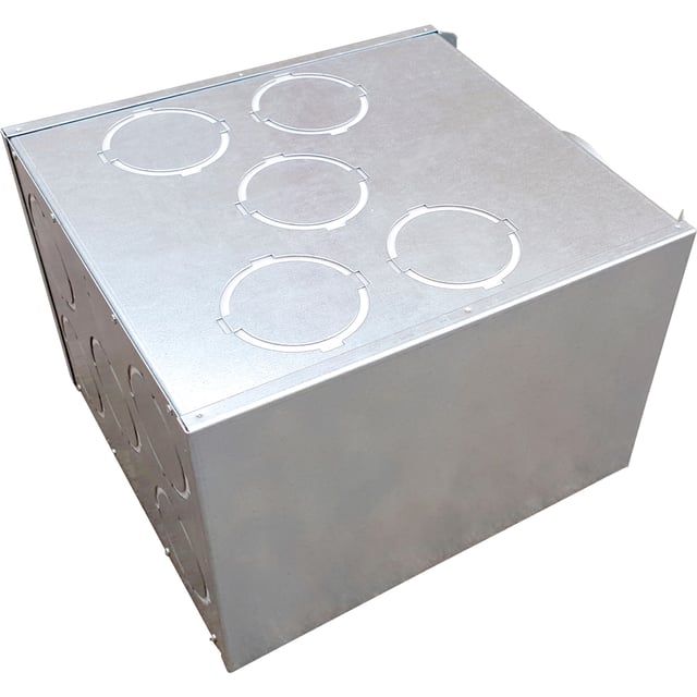 CAJA DISTRIBUCION METALICA CON 10 TOMAS 160 OPTIFLEX