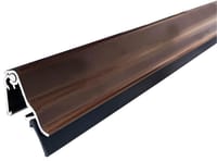 BURLETE ATORNILLADO PUERTA MARRÓN 0,93M ALUMINIO EXTERIOR BURCASA - 1