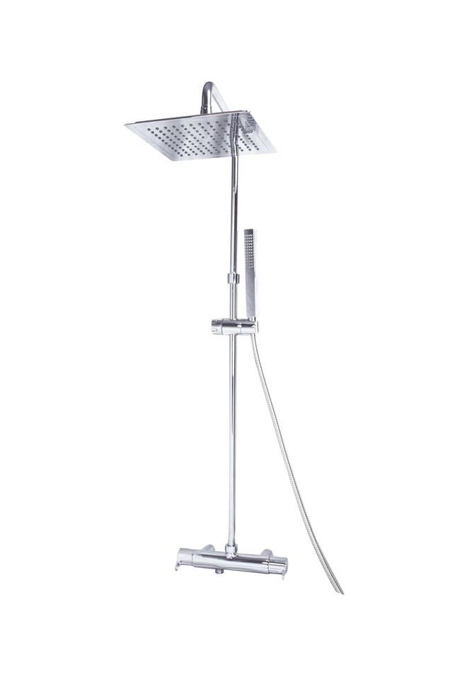 CONJUNTO DUCHA TERMOSTÁTICO SQUARE TERMOSWIFT
