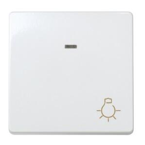 PULSADOR ANCHO LUMINOSO SERIE SIMON 27 BLANCO - 1