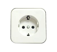 SCHUKO CON PROTECCIÓN SERIE SIMON 31 BLANCO - 1