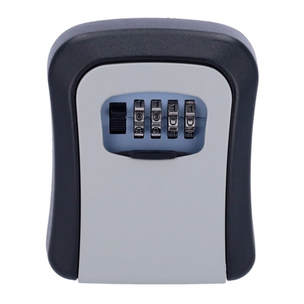 CAJA DE SEGURIDAD CON COMBINACION PARA LLAVES NIVIAN - GRIS