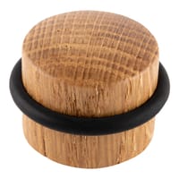 TOPE DE MADERA PARA PUERTA ADHESIVO CON JUNTA DE SILICONA ROBLE 2032 INOFIX - 1