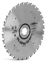 DISCO DE WIDIA CORTE PANEL SANDWICH FINO 165MM Z30 STAYER - 1