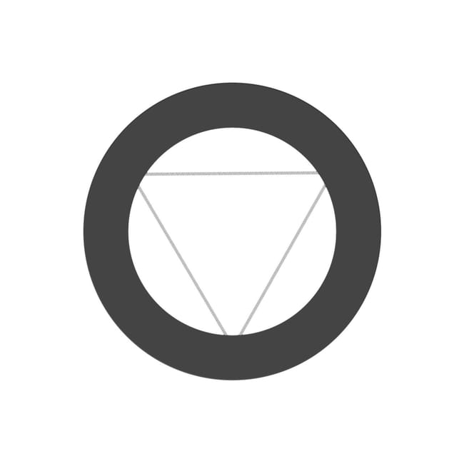 ROSETON VITRIFICADO 150MM - 1