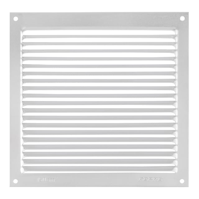 REJILLA DE VENTILACION SOBREPONER ALUMINIO BRUTO 17 X 17 CM ESPESOR 0.6  MM