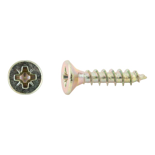 TORNILLOS TIRAFONDO PARA MADERA BICROMATADOS 4X20MM. 500UDS