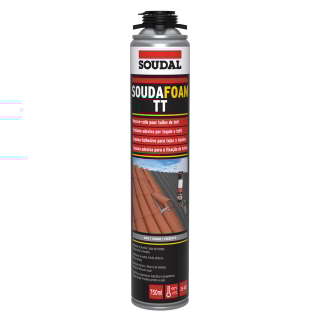 ESPUMA EXPANSIVA DE POLIURETANO SOUDAFOAM TT SOUDAL 750 ML