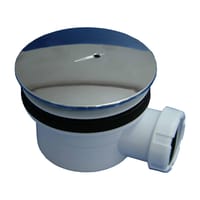 VÁLVULA SIFÓNICA  PLATO DUCHA EXTRAPLANA Ø115MM - 1