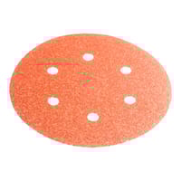6 DISCOS DE LIJA 150MM 6 AGUJEROS GRANO 40 - 1