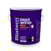 ESMALTE SINTETICO BRILLANTE 4L NEGRO - 1