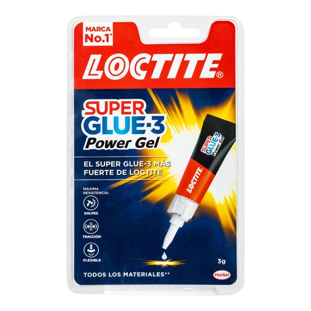 ADHESIVO DE CIANOCRILATO LOCTITE SG3 POWER FLEX  3GR