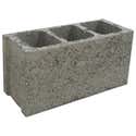 BLOQUE DE HORMIGÓN GRIS 50X25X20 CM - 1